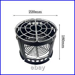 Outdoor Tent Camping Stove Detachable Wood Burning Stove for Backyard Garden
