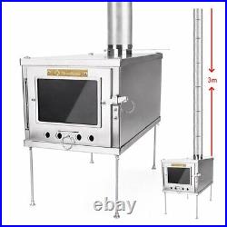 Outdoor Tent Stoves Ultralight Titanium Alloy Wood Multipurpose Camping Heating Outdoor Tent Stoves Ultralight Titanium Alloy Wood Multipurpose Camping Heating