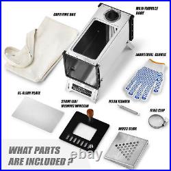 Outdoor Ultralight Wood Stove Multipurpose Camping Tent Heating Stove Outdoor Ultralight Wood Stove Multipurpose Camping Tent Heating Stove