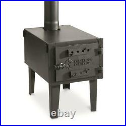 Outdoor Wood Burning Camping Stove Cooking Fire Steel Patio Porch Backyard Heat