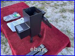 Outdoor Wood Burning Stove, Portable for Cooking, Camping. Dead Wood Stove Co