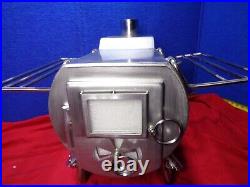 Outdoor Wood Burning Stove w Chimney Portable Camping Tent Heater G-STOVE