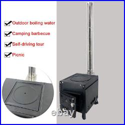 Outdoor Wood Stove Camping Picnic Heating Wood Burning Portable Travel Stove Outdoor Wood Stove Camping Picnic Heating Wood Burning Portable Travel Stove