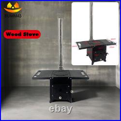 Outdoor Wood Stove Camping Picnic Heating Wood Burning Portable Travel Stove US Outdoor Wood Stove Camping Picnic Heating Wood Burning Portable Travel Stove US
