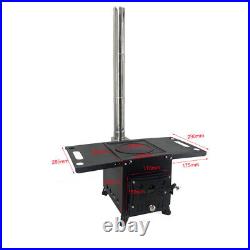Outdoor Wood Stove Camping Picnic Heating Wood Burning Portable Travel Stove US