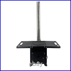 Outdoor Wood Stove Camping Picnic Heating Wood Burning Portable Travel Stove US