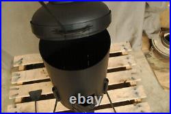 Outdoor wood stove. Emergency stove