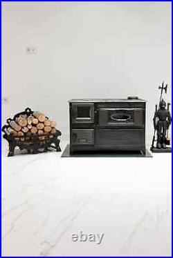 Oversized special cooker with large oven, wood burning stove, cast iron stove