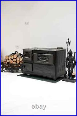 Oversized special cooker with large oven, wood burning stove, cast iron stove