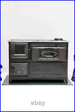 Oversized special cooker with large oven, wood burning stove, cast iron stove