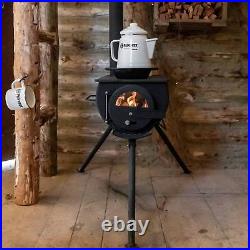 Petromax Loki2 Tent Oven and Heater, Portable Steel for Cooking and Heating