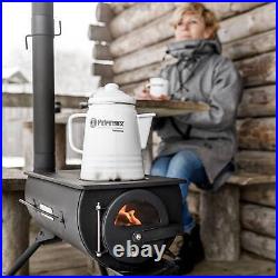 Petromax Loki2 Tent Oven and Heater, Portable Steel for Cooking and Heating