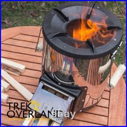 Petromax Rocket Stove Portable Wood Burning Camping Stove rf33