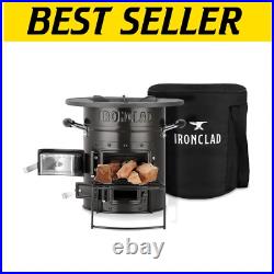 Portable Camping Wood Stove Essential for Survival and Emergency Preparedness Portable Camping Wood Stove Essential for Survival and Emergency Preparedness