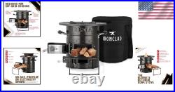 Portable Camping Wood Stove Essential for Survival and Emergency Preparedness