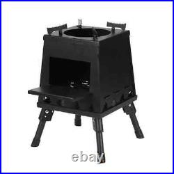 Portable Outdoor Backpacking Camping Stove Wood Burning Alloy Steel Portable Outdoor Backpacking Camping Stove Wood Burning Alloy Steel