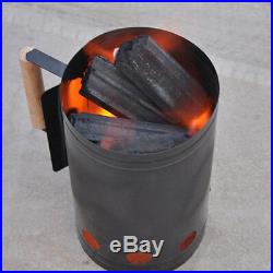 Portable Outdoor Camping Picnic Wood Burning Stove Firewood Charcoal BBQ Barbe