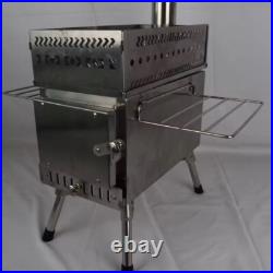 Portable Outdoor Wood Burning Sauna Rock Stove and Chimney