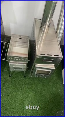 Portable Outdoor Wood Burning Sauna Rock Stove and Chimney