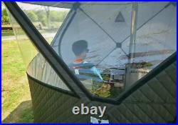 Portable Outdoor Wood Burning Sauna Rock Stove and Chimney