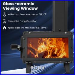 Portable Wood Camping Burning Stove Heater with 2 Cooking Positions Portable Wood Camping Burning Stove Heater with 2 Cooking Positions