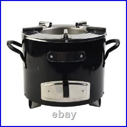 Portable Wood Stove, Camping Firewood Stove Stainless Steel Wood Burning Stoves