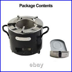 Portable Wood Stove, Camping Firewood Stove Stainless Steel Wood Burning Stoves Portable Wood Stove, Camping Firewood Stove Stainless Steel Wood Burning Stoves