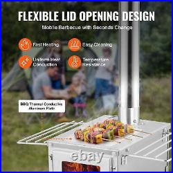 Portable Wood Stove Camping Hot Tent BBQ Stove 80 in for Outdoor with Pipes 2024 Portable Wood Stove Camping Hot Tent BBQ Stove 80 in for Outdoor with Pipes 2024