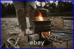 Premium Wood Burning Rocket Stove Camping for Backpacking, Hiking, RV and