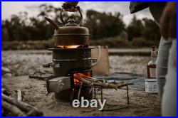 Premium Wood Burning Rocket Stove Camping for Backpacking, Hiking, RV and Survival