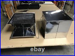 Pyromid 12 grill with hood. Plus the smoker oven attachment. Never been used