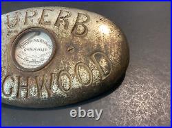 Quakertown PA Stove Works Superb Beechwood Cast Iron Stove Thermometer