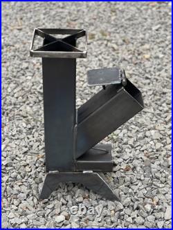 Rocket Stove, Portable Wood Burning Camp Stove