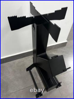 Rocket Stove, Portable, Wood Burning, outdoor steel