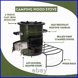 Rocket Stove Premium Wood Burning Stove Camping Insulated Camping Rocket Sto