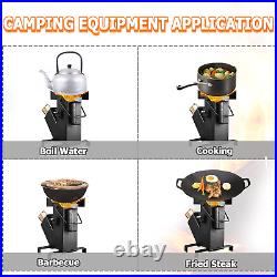 Rocket Stove Upgraded with Free Carry Bag Portable Wood Burning Camping Stove