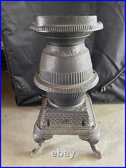 Ruby No. 4 Pot Belly Wood Burning Stove Southern Co. Operative Foundry Rome Ga