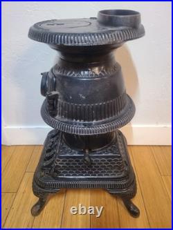 Ruby No. 4 Pot Belly Wood Burning Stove Southern Co. Operative Foundry Rome Ga