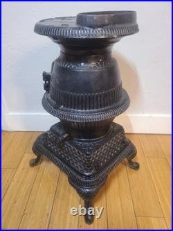 Ruby No. 4 Pot Belly Wood Burning Stove Southern Co. Operative Foundry Rome Ga