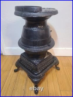 Ruby No. 4 Pot Belly Wood Burning Stove Southern Co. Operative Foundry Rome Ga