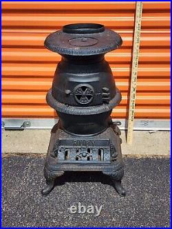 Ruby No. 6 Pot Belly Wood Burning Stove Southern Co. Operative Foundry Rome Ga