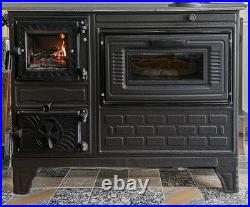 Rustic Charm & Cozy Meals Cast Iron Wood Burning Cooker and Oven Stove