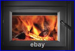 S20 Small Cast Iron Wood Burning Stove Metallic Charcoal Finish (26% TAX CREDIT)