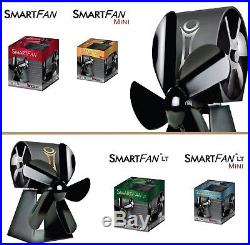 SFM Mini Smart Fan Twin Fan for Fast Self Cooling for Wood Burning Stoves NEW