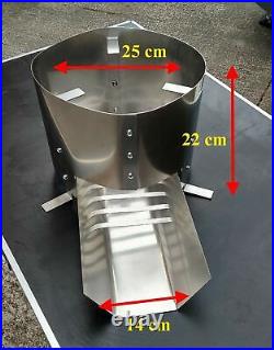 SF Innovations JAZ Wood Burning Rocket Stove Self-Assembly Kit