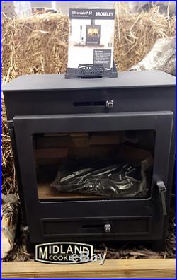 SPECIAL OFFER! EX DISPLAY Broseley Silverdale 7 SE Wood Burning Stove 7kw
