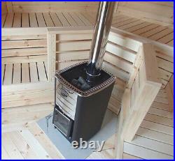 Sauna Harvia Stainless Steel Modular Chimney for Woodburning Stoves