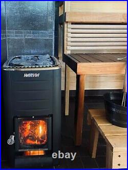 Sauna Heater Harvia M2 16.5 kW Finnish woodburning stove for rooms 6 13 m3