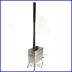 Sauna Stove Wood-Burning Sauna Stove For Picnic Camping Tent Folding Portabl BY