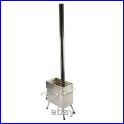 Sauna Stove Wood-Burning Sauna Stove For Picnic Camping Tent Folding Portabl BY